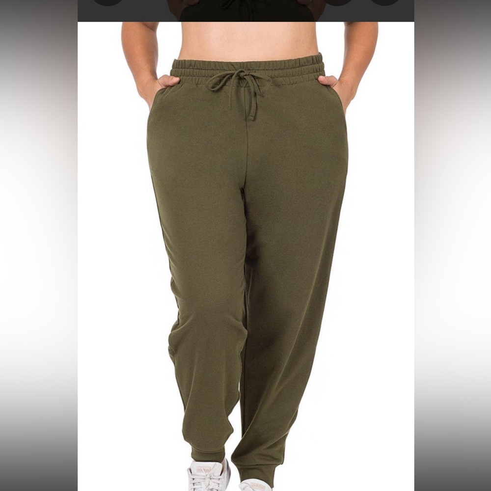 Zenana Jogger Sweatpants Sz 1X